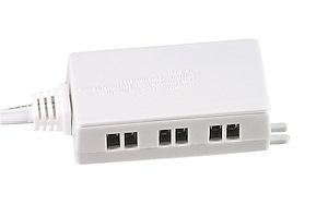 Grenbox för downlights