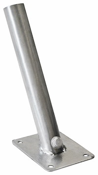Väggarm, Ø 48mm, L = 350mm, 120°