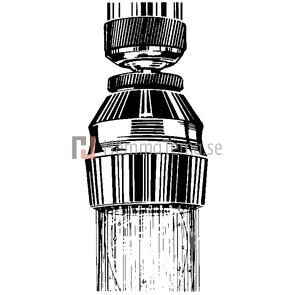 Strålsamlare med kulled M22x1