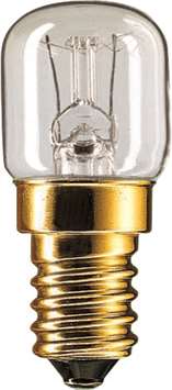 Ugnslampa, 300°C, 15W