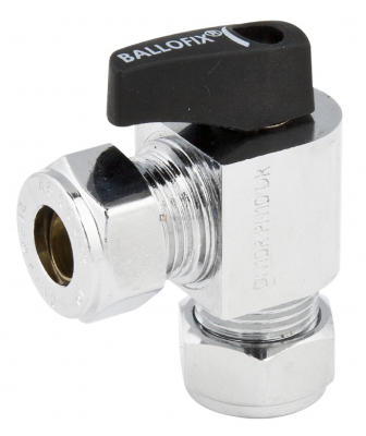 Ballofix 520 Vinkel kulventil 15x15