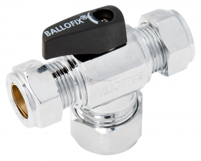 BALLOFIX 530 T-KULVENTIL 15X15X15