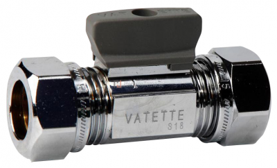 VATETTE RAK KULVENTIL 12x10