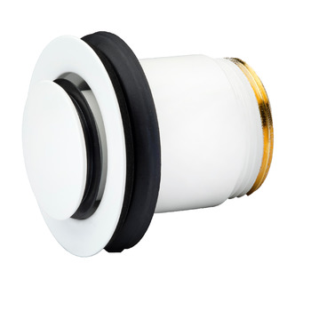 Alterna Bottenventil Pop-up Rund mini Easyclean Vit