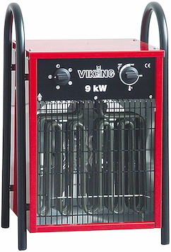 Byggfläkt, 9kW, 400V, IP44