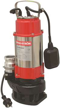 Länspump, Rostfri, 300L, 750W, IP68, Flottör