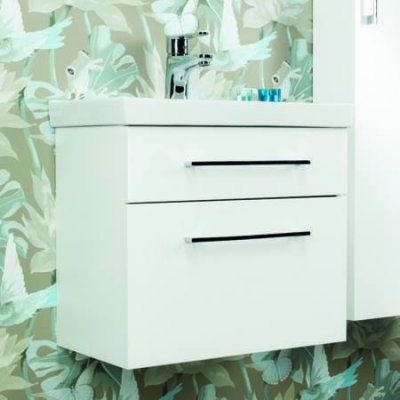 Tvättställ + Underskåp Fix 550 Vit Matt