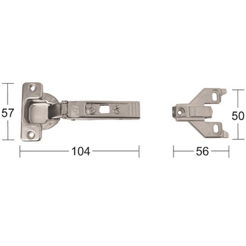 Gångjärn 555 2-Pack