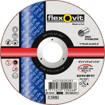 Flexovit Long Life Inox kapskivor
