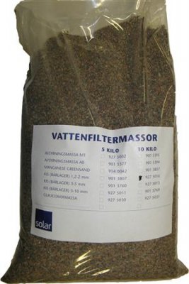 Kis Bärlager 3-5 mm Vattenfiltermassa