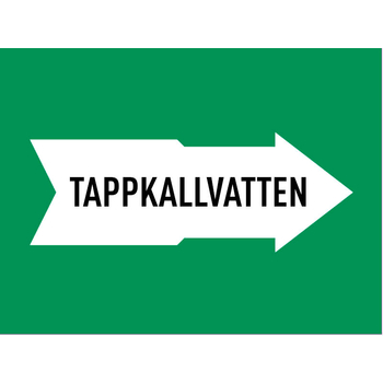 MÄRKTEJP TAPPKALLVATTEN