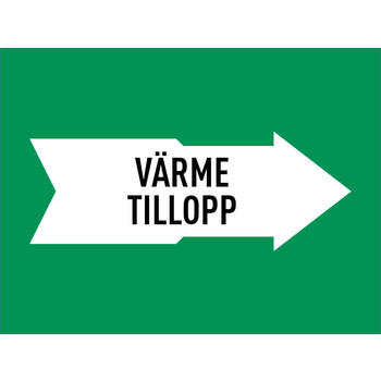 MÄRKTEJP GRÖN UTAN TEXT 160MM