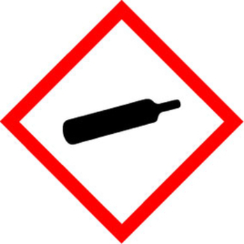MÄRKTEJP GAS UNDER TRYCK 40X5