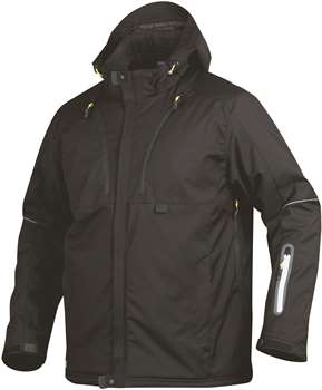 Fodrad jacka, Svart, M
