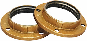 Skärmringar, Guld, E14, 2 st/förp.