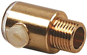 Dragavlastare, Utvändig, Mässing, Ø 10 mm