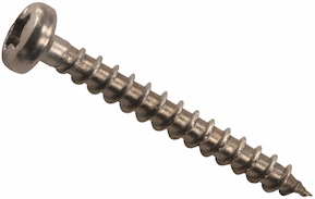 Träskruv Rostfri, 4,0x40mm, 200st