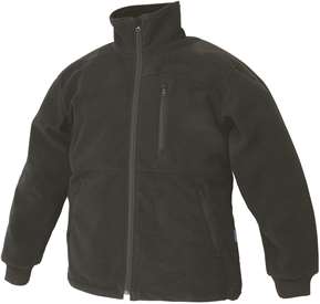 Fleecejacka Polar, Svart, S