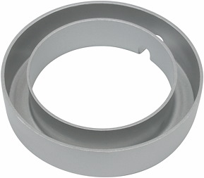 Distansring, Matt Silver, 80x23,5 mm