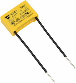 Störskyddskondensator 0,1µF