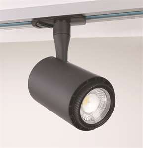 Velo LED Track Light, 1-fas, Svart, 13W, 230V