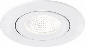 LED-downlight Belzig, Vit, IP21