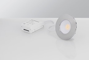 Downlight MD-231, LED, 3x5W, Krom, IP44, 3-pack