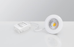 Downlight MD-99, LED, 230V, 480 lm, AC-chip, IP44