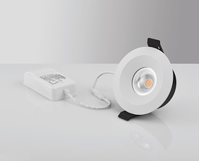 Downlight BE-8854, LED, 450 lm, 640 cd, 3000K, 230V