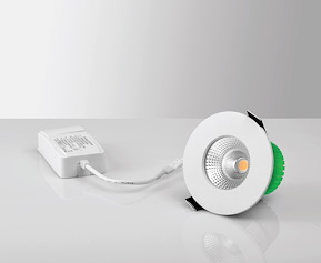Downlight BE-2472, LED, 440 lm, 860 cd, 3000K, 230V, Outdoor