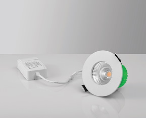 Downlight BE-2472, LED, 330 lm, 610 cd, Tune, 230V, Outdoor