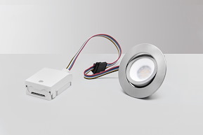 Bluetooth LED-downlight, MD-230 Tune, RGB/CCT, 5W, Satin