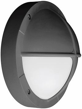 Väggarmatur Esbo II, Mörkgrå, GX53, IP65