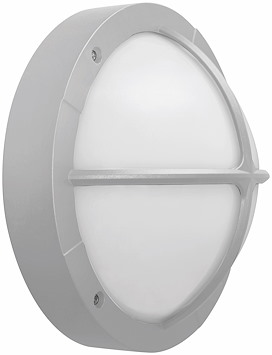 Väggarmatur Esbo V, Silver, GX53, IP65