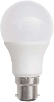 LED-lampa, Normal, 5,5W, B22, 230V, MB