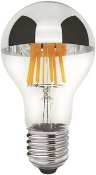 Filament LED-lampa, Norm. Toppförspeglad, 4W,230V