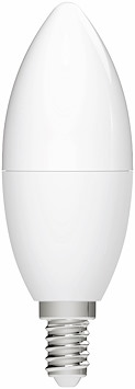 Wi-Fi LED-lampa RGBW, Kron, Matt, 5W, E14, 230V, Dim, MB