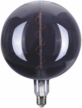 Filament LED-lampa, G200, Smoky, 4W, E27, 230V, Dim, MB