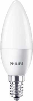 LED-lampa, Kron, Matt, 5,5W, E14, 230V, Ph