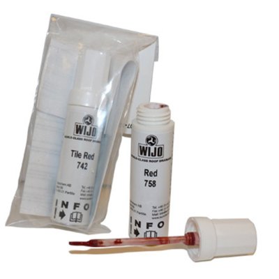 Bättringsfärg 12 ml röd 758