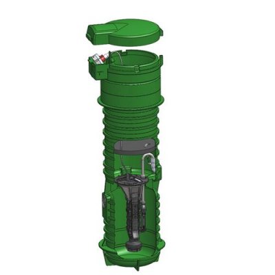 SKT Pumpstation Lps 2000E2 MED MANHÅL