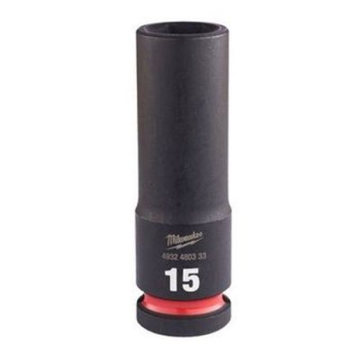 Krafthylsa 1/2 Shw Lång 15mm