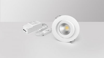 Downlight MD-360 NXT CCT, 610 lm, 2700/3000/4000K, 230V, IP44