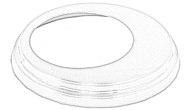 Brunnfläns 150, 75 Silvermetallic
