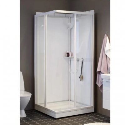 Ifö Next Duschkabin 90x90 Klarglas