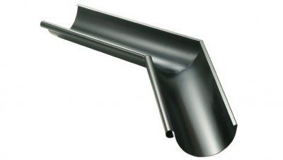 Rännvinkel Inner 125 45° Svart