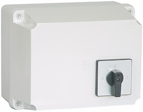 Halvautomatiska Y/D-kopplare, IP44, 7,5kW, 400V