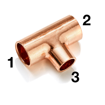 5/8-5/8-3/8" T-RÖR CO2, 120B