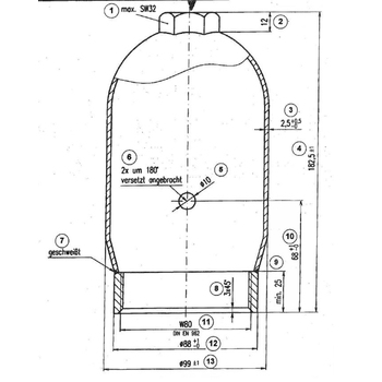 HUV FÖR KÖLDMEDIECYLINDER