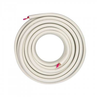 Kopparrör/Kylrör Dubbel 1/4"- 3/8" - 3m